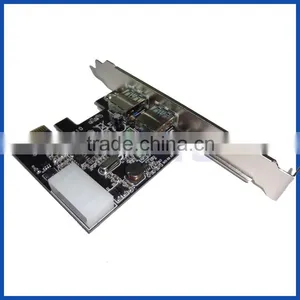 Panto 2-Port PCI-E to USB 3.0 Combo 5Gbps Expansion Card Adapter for Windows XP/7/8/10 thumbnail-2