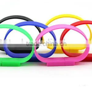 2015 Hot Products Usb Silicone Wristband With High Quality thumbnail-1