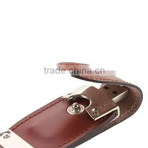 Promotional Gifts Leather Usb Thumbdrive With Free Logo thumbnail-4