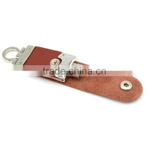 Free Custom Logo Bulk Leather Usb Flash Drive thumbnail-1