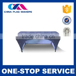 Professional Design Custom Logo Stretch Tablecloth thumbnail-2