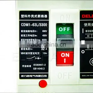 400A 3 Pole 4 Pole Electrical Installation Moulded Case Circuit Breaker thumbnail-1