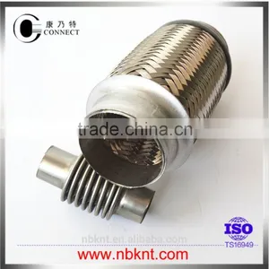 3" Flexible Exhaust Pipe Type With Woven Innerliner or With Double Braids thumbnail-1