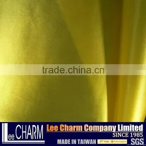 Luxury Silver Gold Satin Fabric Piece Dyed Material thumbnail-2