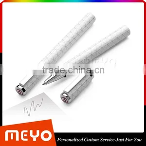 Lucury Vacuum Bottle Pen Ballpoint Notebook Leather Locker Bookmark With Paper Bag thumbnail-3