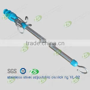 Stainless Steel Hospital IV Pole Infusion Support thumbnail-2