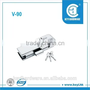 V-90 Glass Door Clamp /patch Fitting/glass Door Lock/door Clamp Lock thumbnail-1