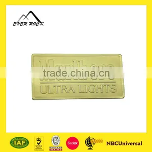 OEM 2-in-1Decorative Handbag Brand Logo Metal Label thumbnail-5