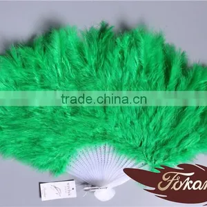 Party Supplies Party Fan And Turkey Feather Fan For Halloween Costumes thumbnail-1