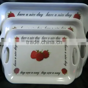 30% and 100% Melamine Tray Set 3pcs/1set thumbnail-1