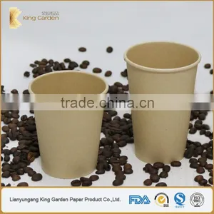 Kraft With Light Color Single Wall Paper Cups With Lids thumbnail-4