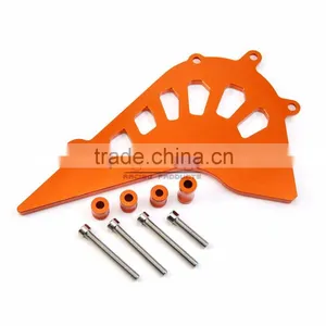 BJ-FSC-KT001-OR KTM Parts CNC Aluminum Billet Front Sprocket Cover for Ktm DUKE 390 13-15 thumbnail-3