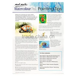 Mont Marte Watercolour Pad German Paper A5 180gsm 15 Sheet thumbnail-2