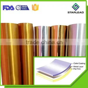Colorful Metalized Pet Film Printed Golden Packaging Film With Good Quality and Service thumbnail-1