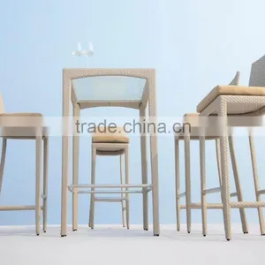 Hot Rattan Outdoor Indoor Bar Stool High Chair(DH-9556) thumbnail-1
