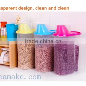 2015 New Product Food Grade Plastic Airtight Food Container Set thumbnail-1