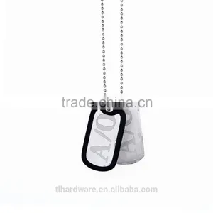 Cosplay Anime GANGSTA A/0 Nicolas Brown Mercenary Dog Tag Necklace Pendant thumbnail-3