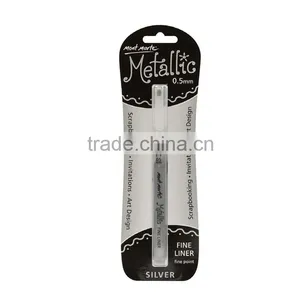 Silver 0.5mm Metallic Liner Art Set thumbnail-2
