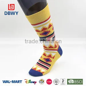 Newest Cotton/polyester Jacquard Logo Colors Socks Wholesale in 2015 thumbnail-1