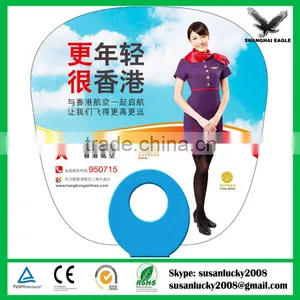 2014 New Model Fold up pp Promotional Hand Fans (directly From Factory) thumbnail-1