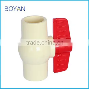 BOYAN Zhejiang High Temperature Water Supply Fittings ASTM 2846 Cpvc Ball Valve thumbnail-1