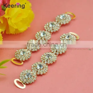 8.5cm Long High-end Market Rhinestone Bikini Connetors WCK-1340 thumbnail-2
