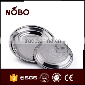 Wholesale Delicacy Stainless Steel With Decorative Design Plate thumbnail-5