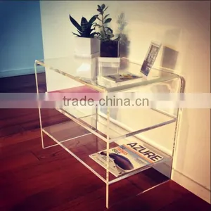 Hot Sale Household Clear Acrylic Tv Stand for Personal Use Quality Choice thumbnail-1