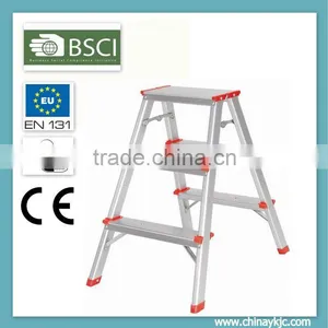 Aluminum STOOL Ladder JC-1002 EN131/CE thumbnail-1
