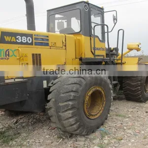 WA380-3-1-5 WA350-3-1 WA320-5 WA470-3-5 WA450 WA100 WA180 Used Komatsu Japanese Wheel Loaders on Sale thumbnail-1