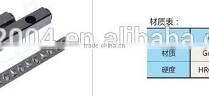 2016 Guide Bearings Precision Cross Roller Linear Guide thumbnail-4
