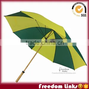 Straight Umbrella Logo Customized With EVA Wooden Handle Quality Choice thumbnail-4