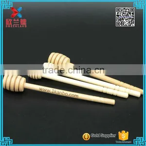 Long Handle Beech Wood Honey Dipper Stirring Rod Wooden Muddler Honey Stick thumbnail-2