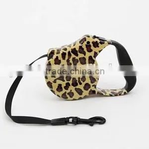 Hot Sale Wholesale Leopard Auto Retractable Wireless Dog Leash thumbnail-4
