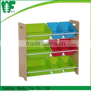 High Cost Performance Wooden Kid Magazine Shelf thumbnail-1