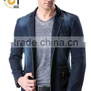 New European Style Denim Jacket thumbnail-2