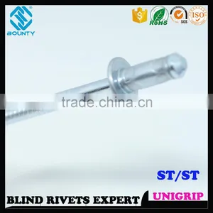 QUALITY FACTORY HIGH SHEAR AND TENSILE STRENGTH 316 STAINLESS STEEL UNI-GRIP BLIND POP RIVETS thumbnail-6
