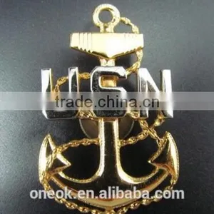 USA Naval Aviator Military Metal Pilot Wings Pin Badge thumbnail-1