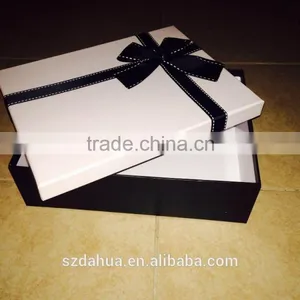 Glossy Strong Black Cardboard Gift Box&black Gift Box&gift Box thumbnail-1