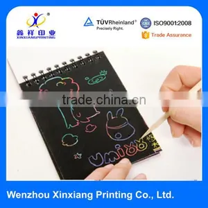 Various Kinds of Latest Design High Quality Scratch Book With a Wood Pen thumbnail-4
