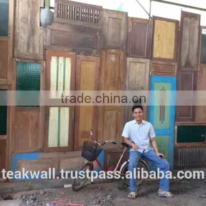 RECLAIMED TEAK DOOR thumbnail-1