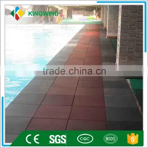 Safety Rubber Flooring Tile for Outdoor Sports Venues,gym Rubber Floor Mat thumbnail-5