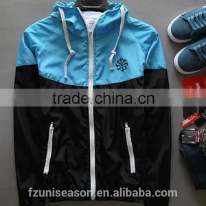 Waterproof Windproof Hoodie Lightweight Windbreaker Jackets for Men thumbnail-4