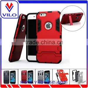 TPU+PC Heavy Duty Armor Hybird Kickstand Case for Samsung Galaxy Note 4 Phone Case thumbnail-1