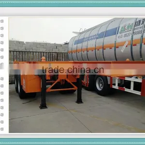 China Time Go 3 Axle 12 Twist Locks Skeleton Semi Trailer for Sale thumbnail-2