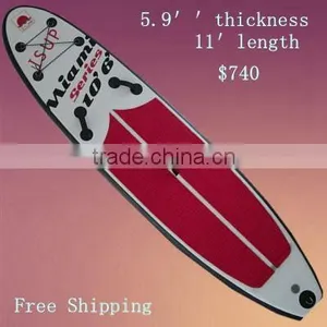 Top Grade PVC Wholesale Inflatable SUP Paddle Board Multi-Size OEM Inflatable SUP Board thumbnail-4