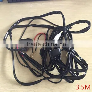 14VDC 40A LED Light Bar Wiring Harness Kit ON/OFF Switch Relay thumbnail-2