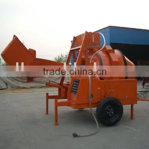 Containerized Export Uganda Market Diesel Reverse Drum Diesel Concrete Mixer thumbnail-1