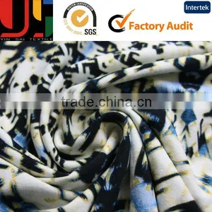 New Woven Poy DTY FABRIC With Spandex Flowers Design thumbnail-1