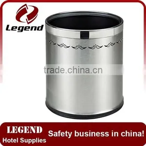 2015 New Design Copper Color Coating Smart Dustbin thumbnail-3
